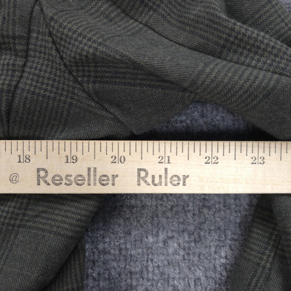 UNTUCKit Blazer Mens 38R Green Plaid Rothberg Stretch Cotton Sport Coat Jacket - Picture 12 of 16